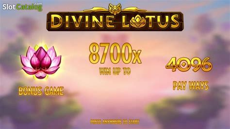 divine lotus slot